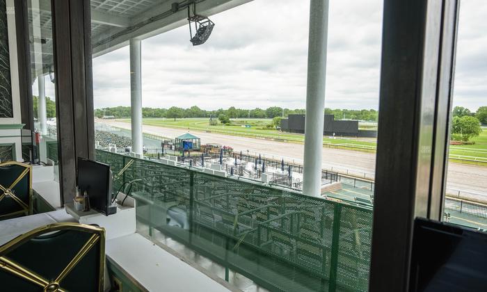 Monmouth Park - Section Dining Club Table 10 Seat View