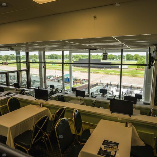 Monmouth Park - Section Dining Club Table 102 Seat View
