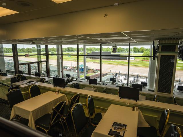 Monmouth Park - Section Dining Club Table 102 Seat View
