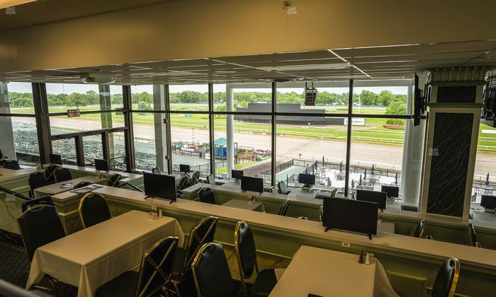Monmouth Park - Section Dining Club Table 102 Seat View