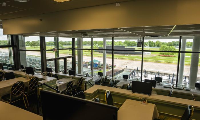 Monmouth Park - Section Dining Club Table 103 Seat View