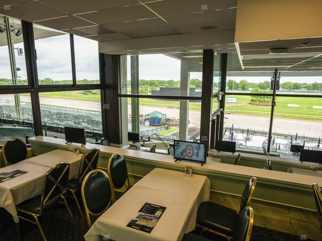 Monmouth Park - Section Dining Club Table 104 Seat View