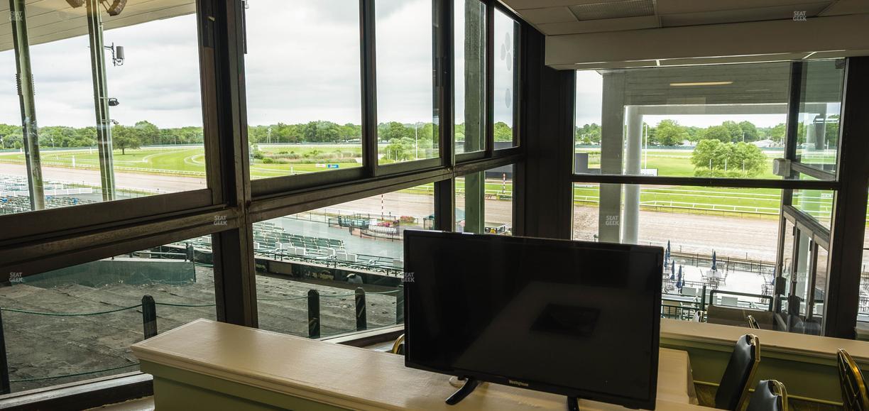 Monmouth Park - Section Dining Club Table 105 Seat View