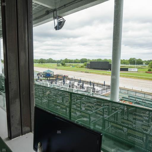 Monmouth Park - Section Dining Club Table 11 Seat View