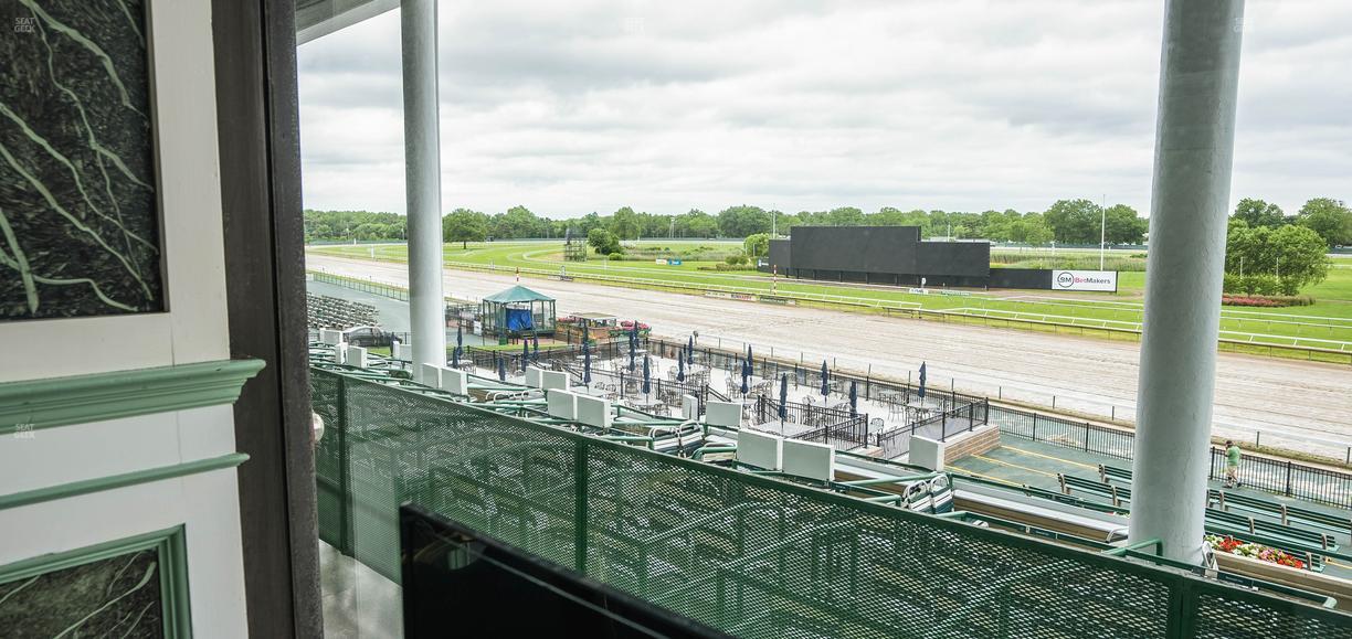 Monmouth Park - Section Dining Club Table 12 Seat View