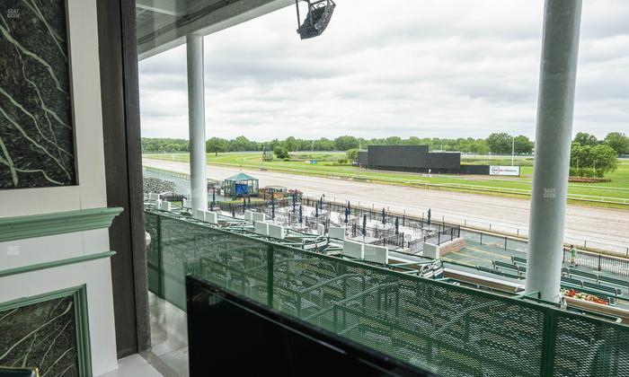Monmouth Park - Section Dining Club Table 12 Seat View