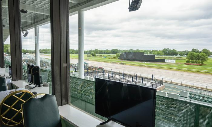 Monmouth Park - Section Dining Club Table 13 Seat View