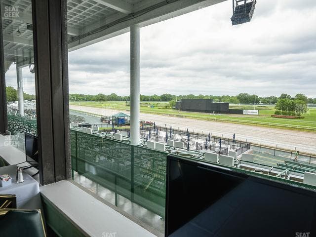 Monmouth Park - Section Dining Club Table 14 Seat View