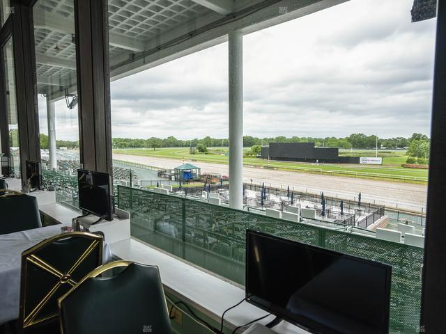 Monmouth Park - Section Dining Club Table 15 Seat View