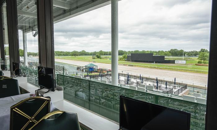 Monmouth Park - Section Dining Club Table 15 Seat View