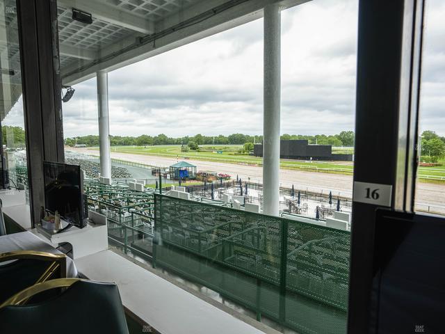 Monmouth Park - Section Dining Club Table 16 Seat View