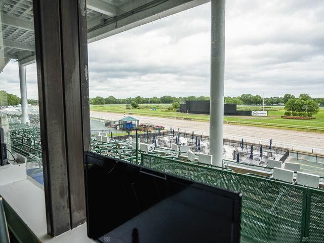 Monmouth Park - Section Dining Club Table 17 Seat View