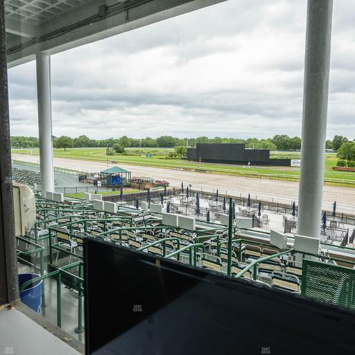 Monmouth Park - Section Dining Club Table 18 Seat View