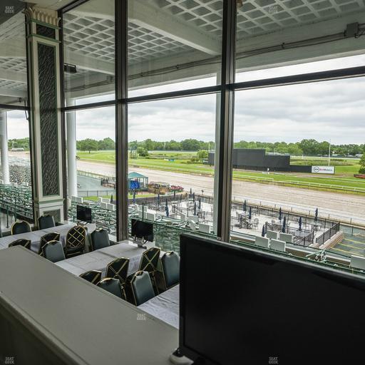 Monmouth Park - Section Dining Club Table 19 Seat View