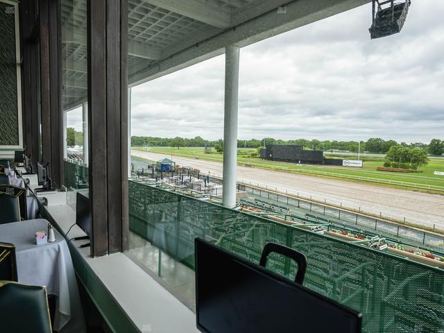 Monmouth Park - Section Dining Club Table 2 Seat View