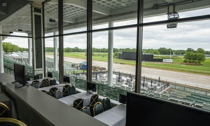 Monmouth Park - Section Dining Club Table 20 Seat View