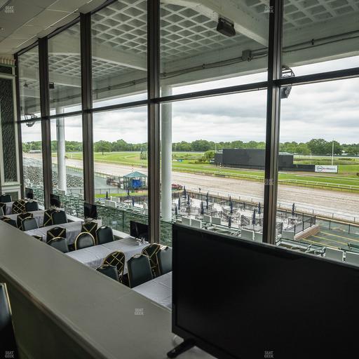 Monmouth Park - Section Dining Club Table 21 Seat View