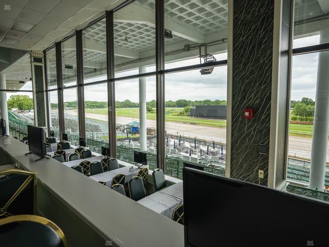 Monmouth Park - Section Dining Club Table 22 Seat View