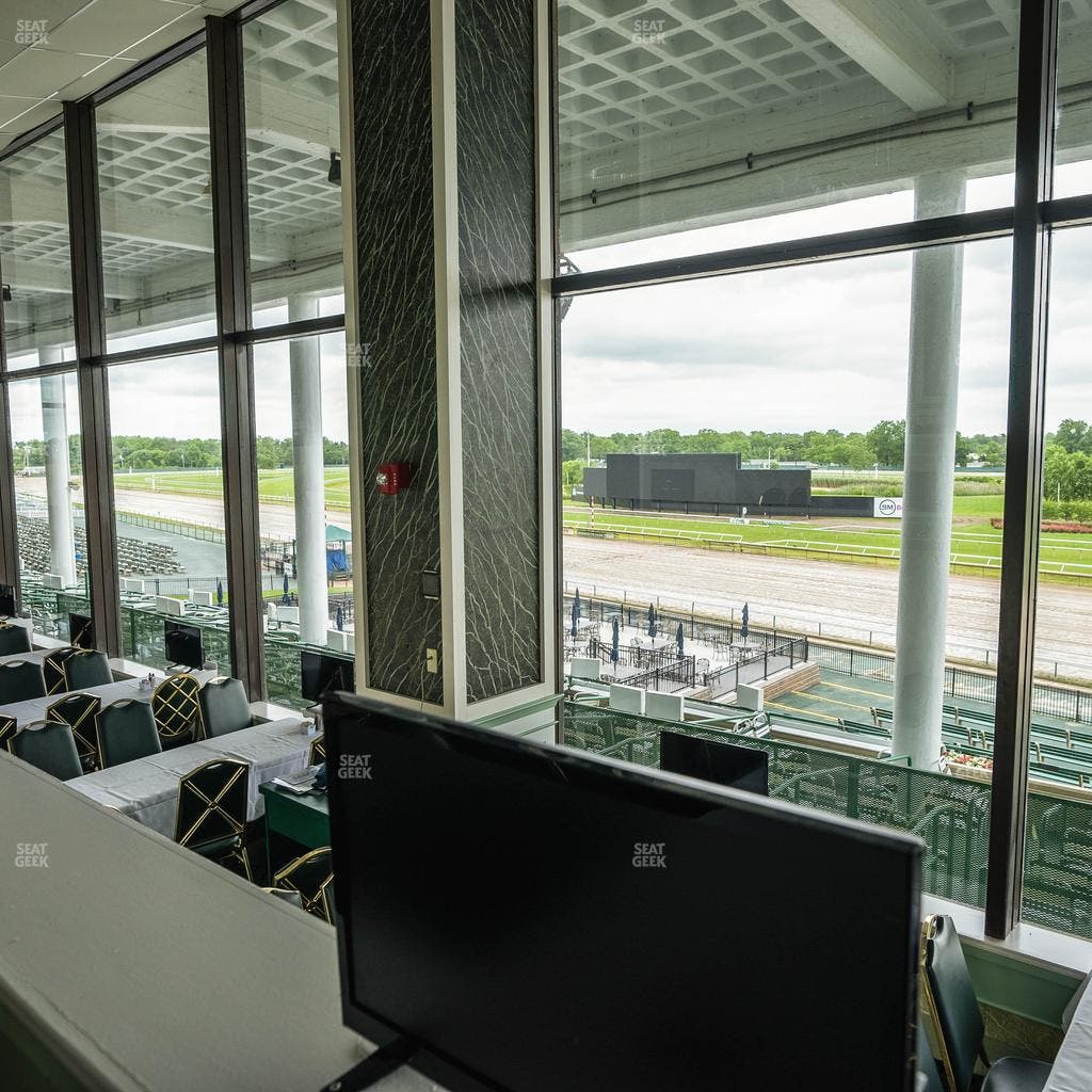 Monmouth Park - Section Dining Club Table 23 Seat View