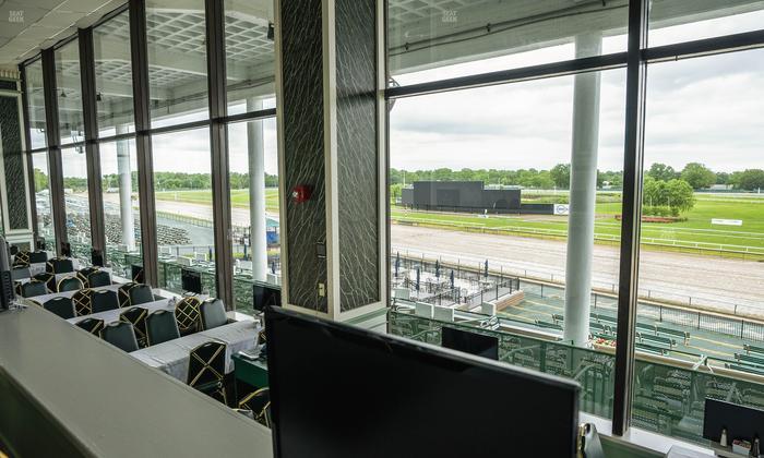 Monmouth Park - Section Dining Club Table 23 Seat View