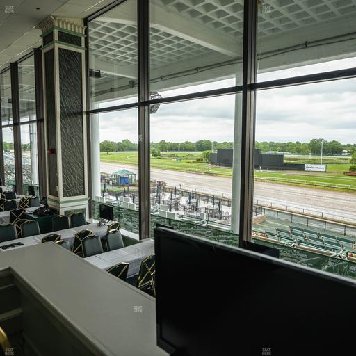 Monmouth Park - Section Dining Club Table 24 Seat View