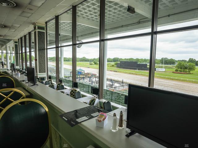 Monmouth Park - Section Dining Club Table 26 Seat View