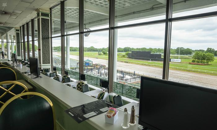 Monmouth Park - Section Dining Club Table 26 Seat View