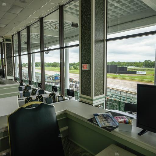 Monmouth Park - Section Dining Club Table 27 Seat View