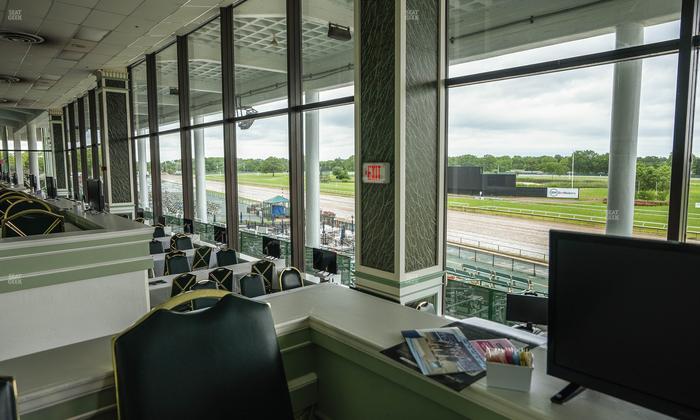Monmouth Park - Section Dining Club Table 27 Seat View