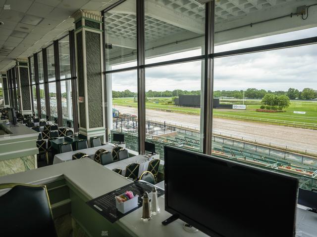 Monmouth Park - Section Dining Club Table 28 Seat View