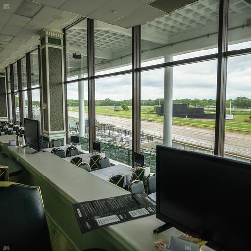 Monmouth Park - Section Dining Club Table 29 Seat View