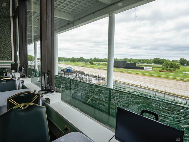 Monmouth Park - Section Dining Club Table 3 Seat View