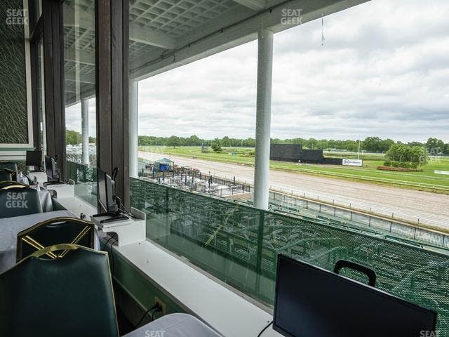 Monmouth Park - Section Dining Club Table 3 Seat View