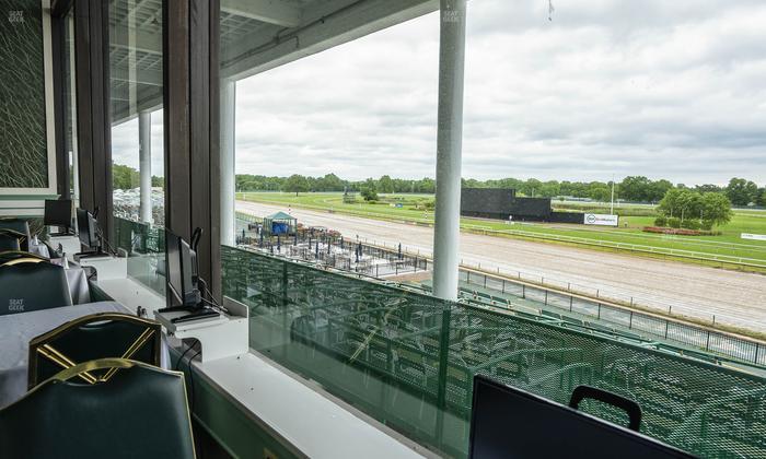 Monmouth Park - Section Dining Club Table 3 Seat View