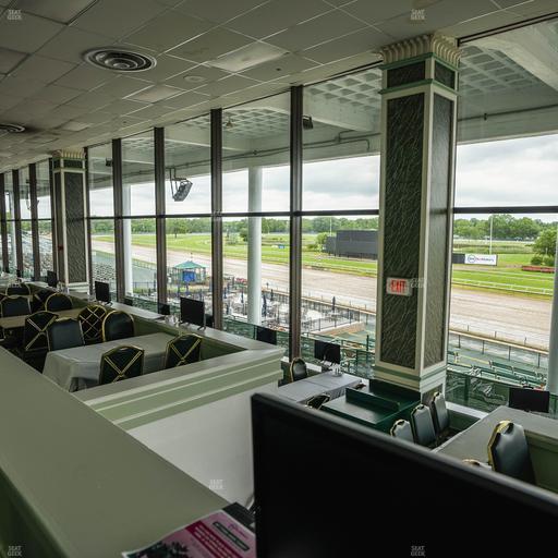 Monmouth Park - Section Dining Club Table 31 Seat View