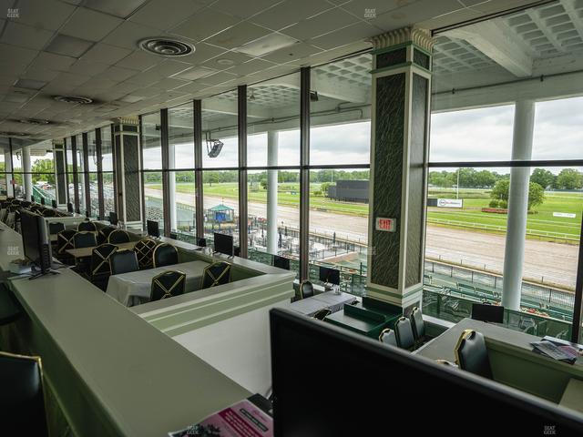 Monmouth Park - Section Dining Club Table 31 Seat View