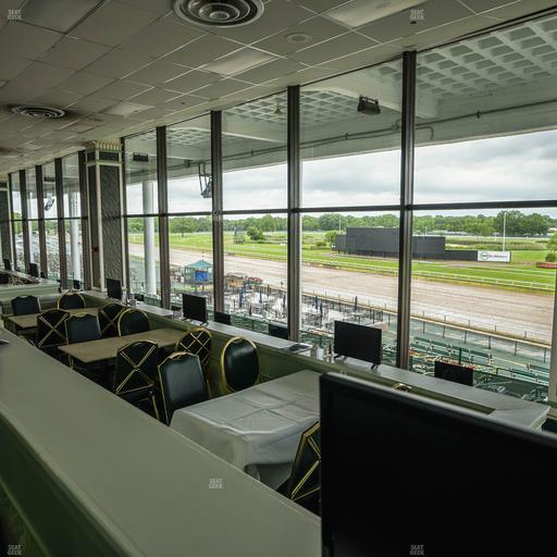 Monmouth Park - Section Dining Club Table 32 Seat View