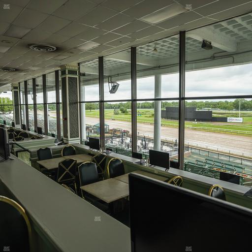 Monmouth Park - Section Dining Club Table 33 Seat View