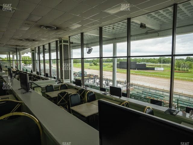 Monmouth Park - Section Dining Club Table 33 Seat View