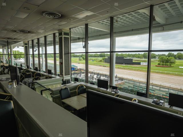 Monmouth Park - Section Dining Club Table 34 Seat View