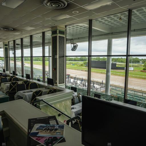 Monmouth Park - Section Dining Club Table 35 Seat View