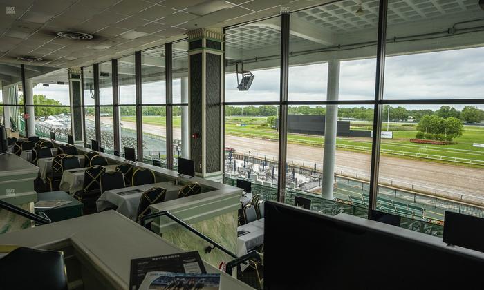 Monmouth Park - Section Dining Club Table 35 Seat View
