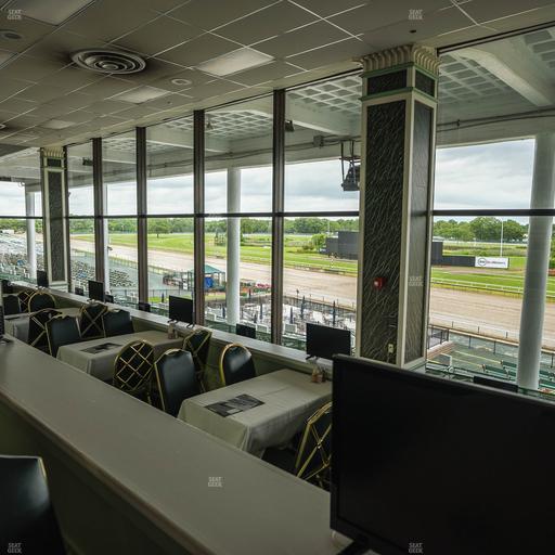 Monmouth Park - Section Dining Club Table 36 Seat View