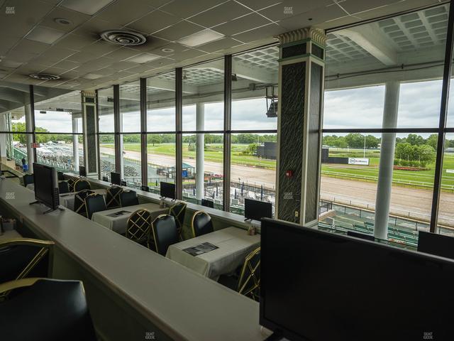 Monmouth Park - Section Dining Club Table 36 Seat View