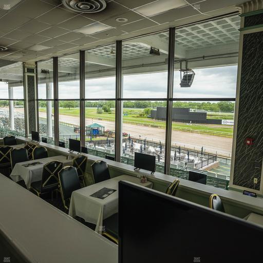 Monmouth Park - Section Dining Club Table 37 Seat View