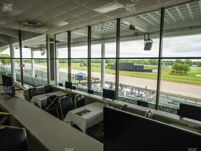 Monmouth Park - Section Dining Club Table 38 Seat View