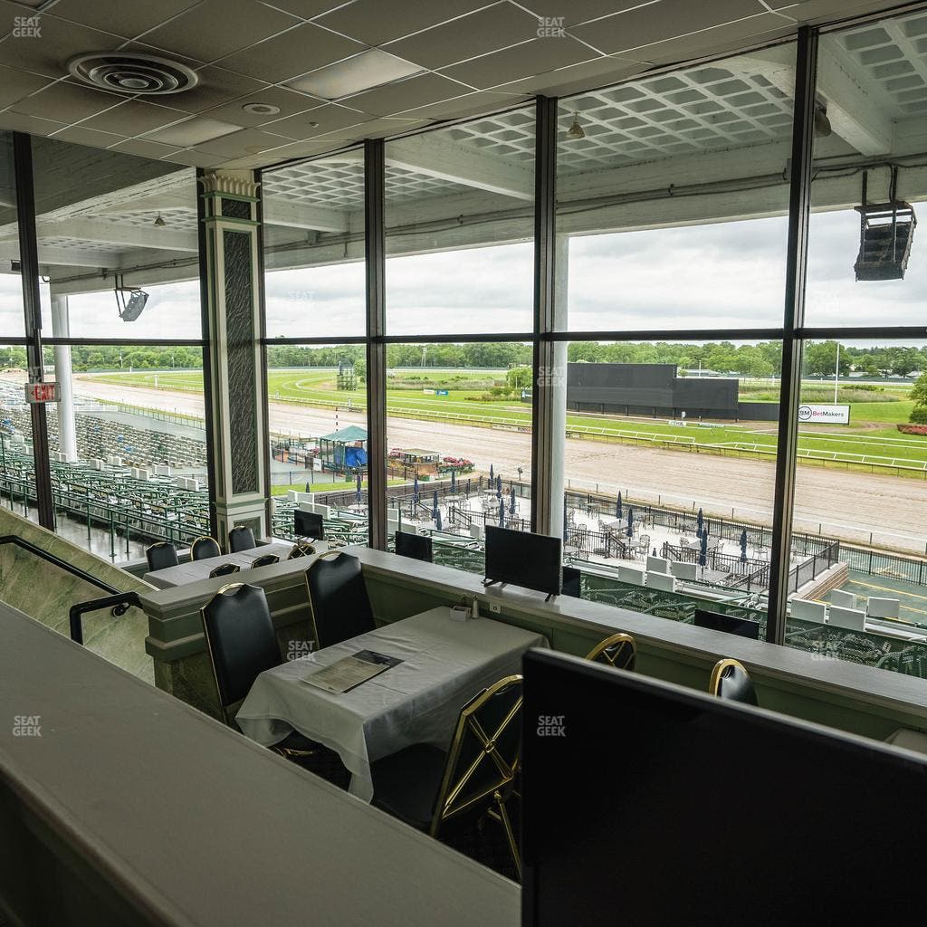 Monmouth Park - Section Dining Club Table 39 Seat View