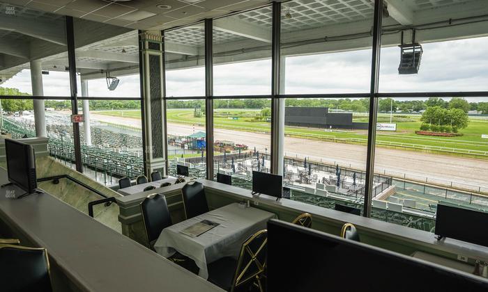 Monmouth Park - Section Dining Club Table 39 Seat View