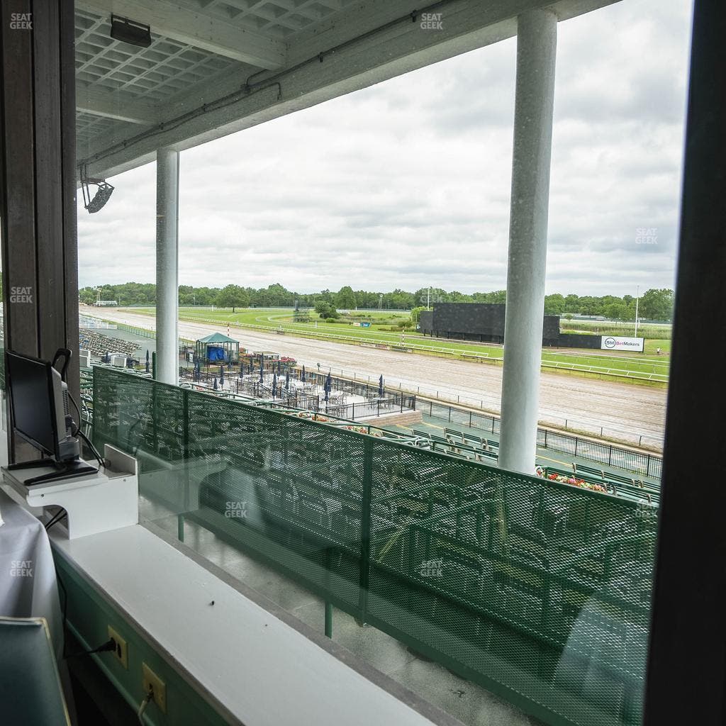 Monmouth Park - Section Dining Club Table 4 Seat View