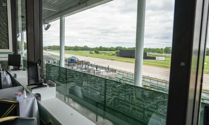 Monmouth Park - Section Dining Club Table 4 Seat View